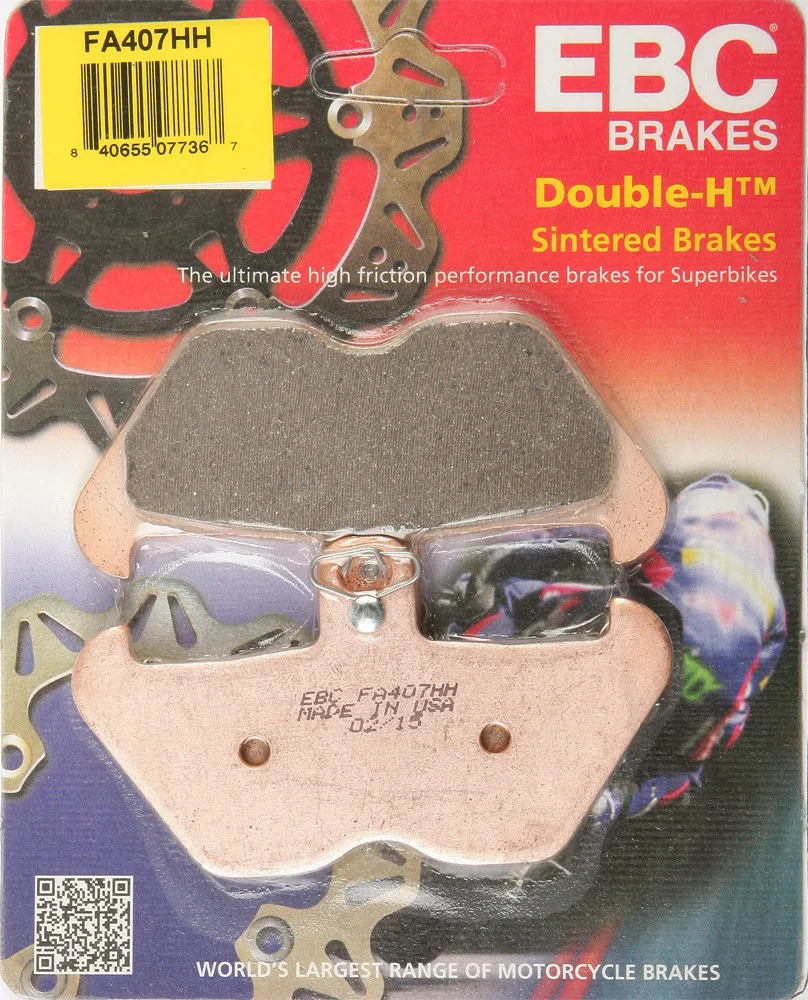 EBC FA407HH Standard Brake Pads - High-Performance Motorcycle Brake Pads