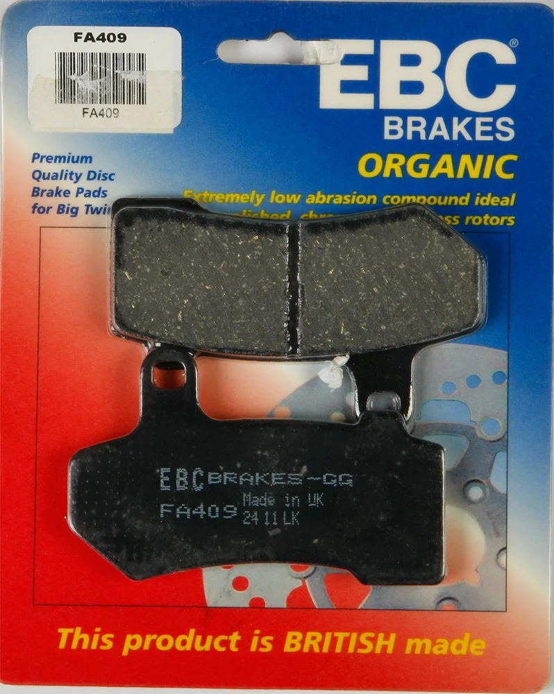 EBC FA409 Standard Brake Pads - High-Performance Motorcycle Brake Pads
