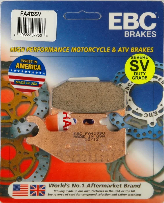 EBC FA413SV Standard Brake Pads - High-Performance Motorcycle Brake Pads