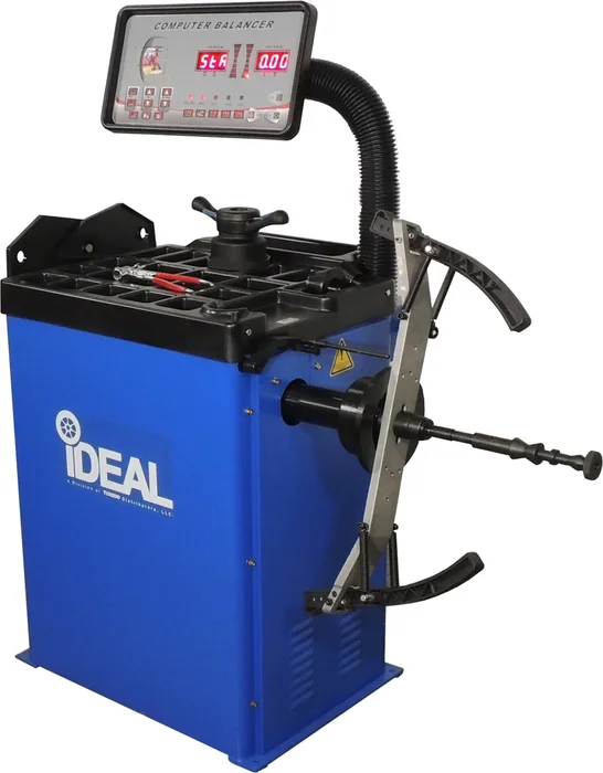 IDEAL WB-953-B-MCAB-K Tire Spin Balancer - Precision Tire Balancing Stand for Powersports & Vehicles