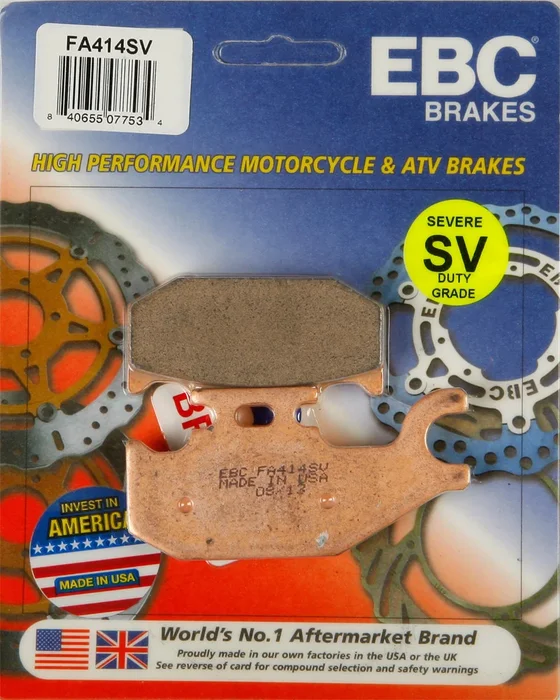 EBC FA414SV Standard Brake Pads - High-Performance Motorcycle Brake Pads