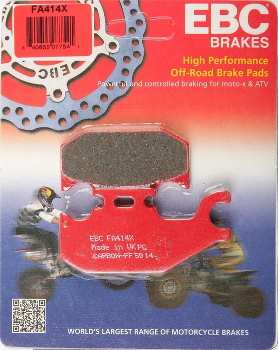 EBC FA414X Standard Brake Pads - High-Performance Motorcycle Brake Pads