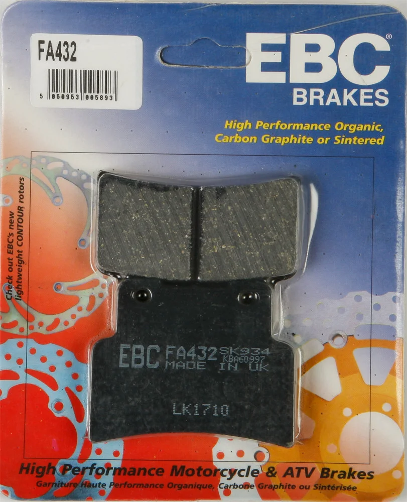 EBC FA432 Standard Brake Pads - High-Performance Motorcycle Brake Pads