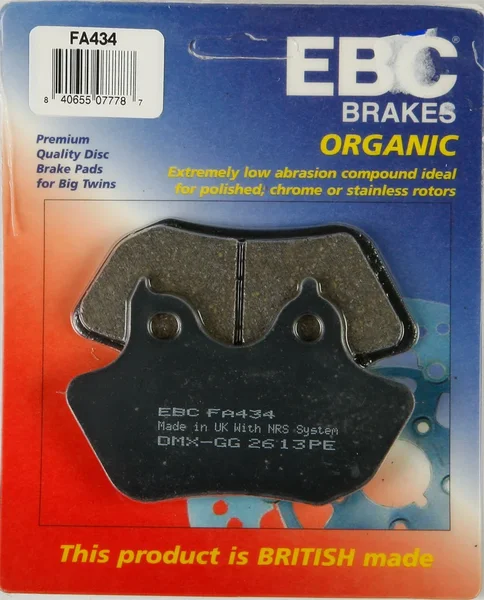 EBC FA434 Standard Brake Pads - High-Performance Motorcycle Brake Pads