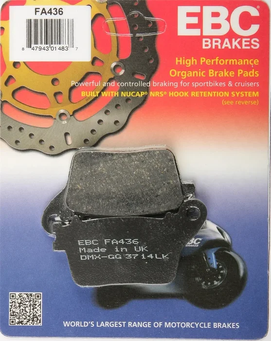 EBC FA436 Standard Brake Pads - High-Performance Motorcycle Brake Pads