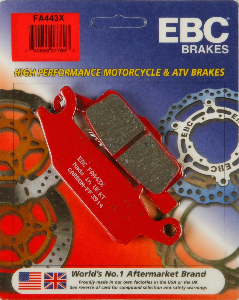 EBC FA443X Standard Brake Pads - High-Performance Motorcycle Brake Pads