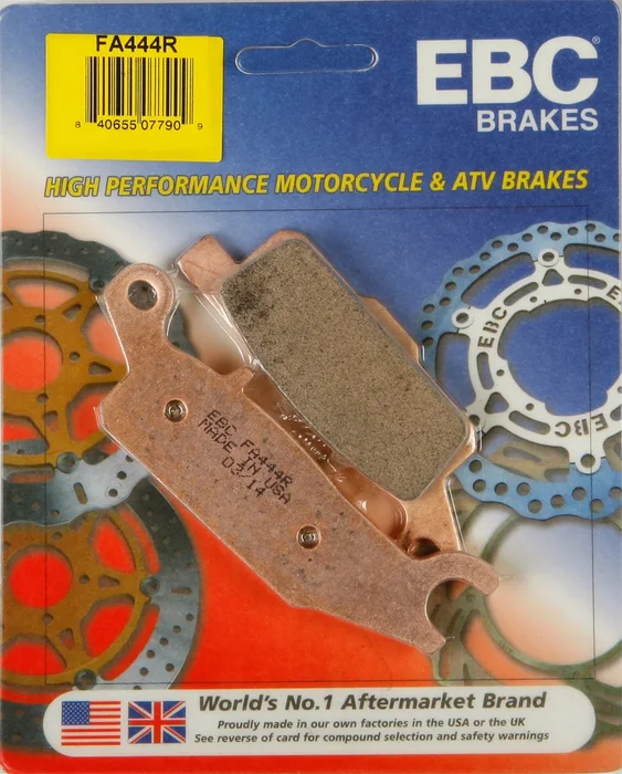 EBC FA444R Standard Brake Pads - High-Performance Motorcycle Brake Pads