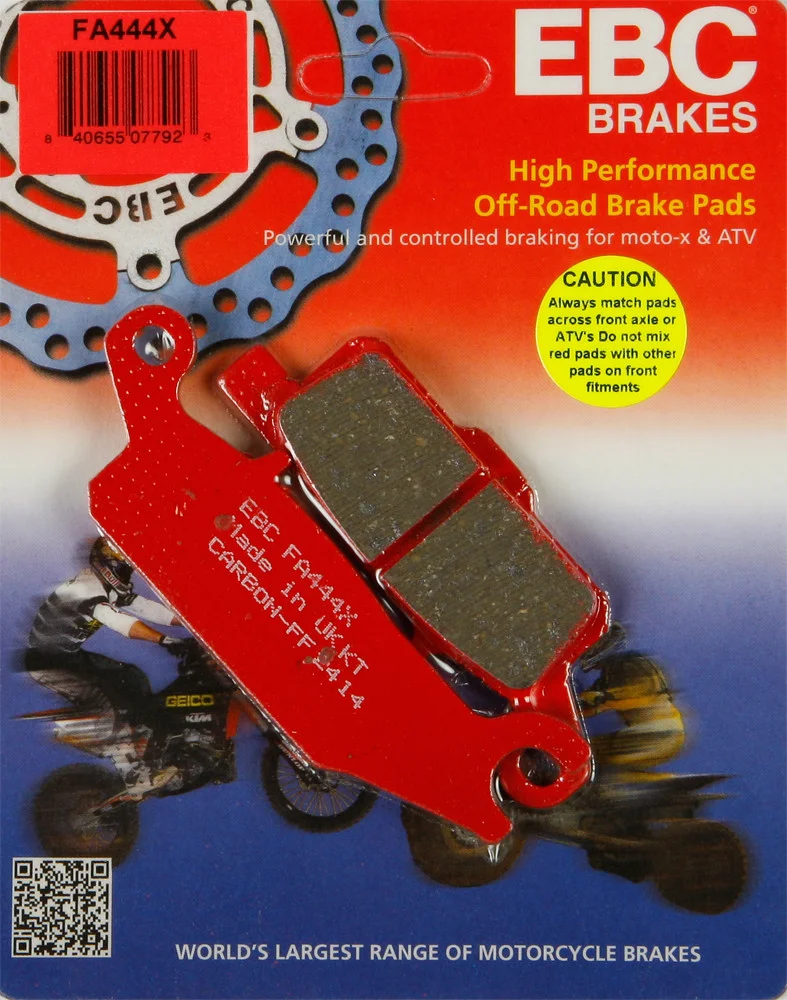 EBC FA444X Standard Brake Pads - High-Performance Motorcycle Brake Pads