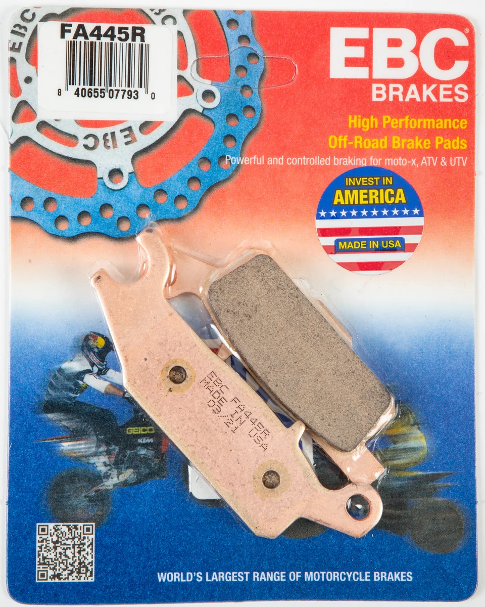 EBC FA445R Standard Brake Pads - High-Performance Motorcycle Brake Pads