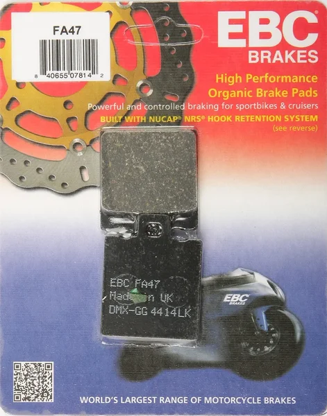 EBC FA47 Standard Brake Pads - High-Performance Motorcycle Brake Pads