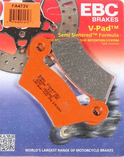 EBC FA473V Semi-Sintered Brake Pads - High-Performance Brakes for Street & Dirt Bikes
