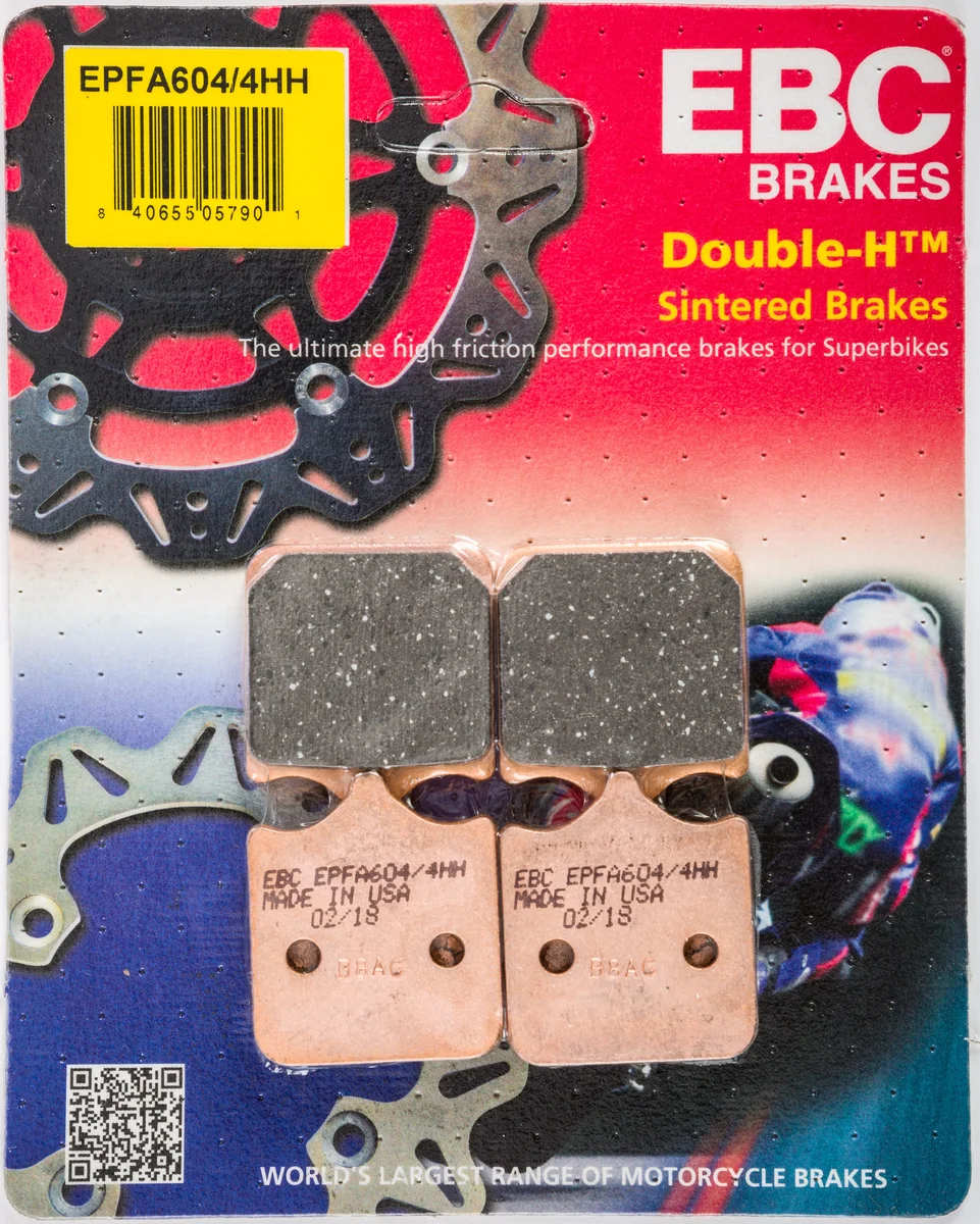 EBC Extreme Pro Brake Pads - High-Performance Sintered Bronze Brake Pads for Sportbikes & Cruisers