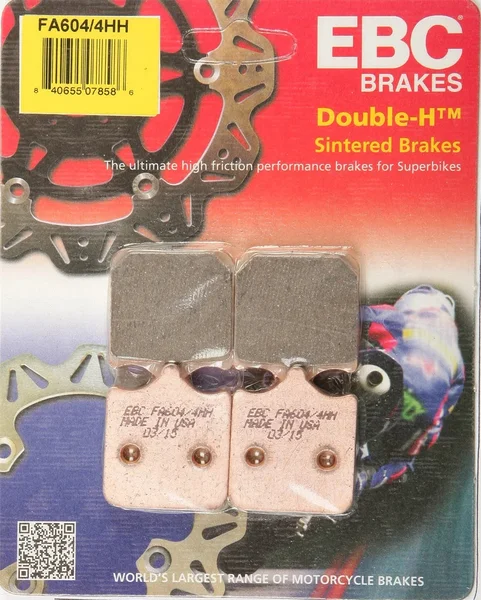 EBC FA604/4HH Standard Brake Pads - High-Performance Motorcycle Brake Pads