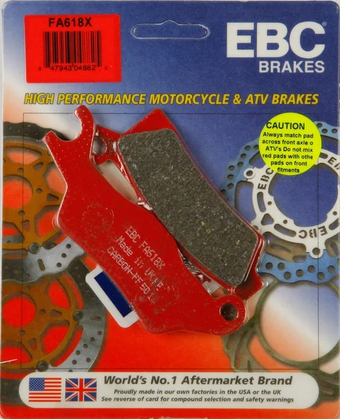 EBC FA618X Standard Brake Pads - High-Performance Motorcycle Brake Pads for Enhanced Stopping Power