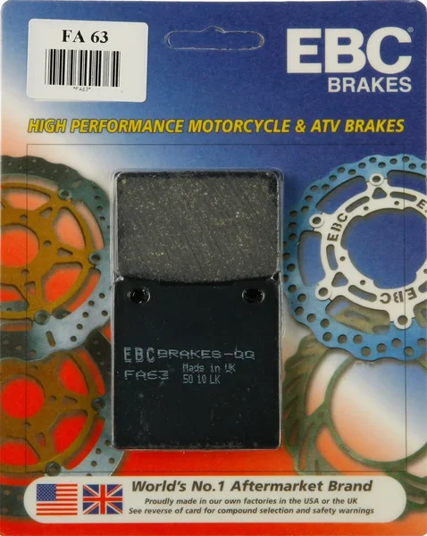EBC FA63 Standard Brake Pads - High-Performance Motorcycle Brake Pads