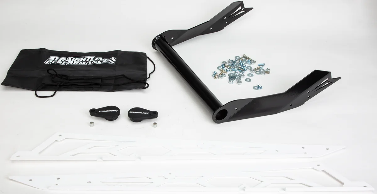 STRAIGHTLINE - 182-114-WHITE - Hide 'N' Go Rear Bumper