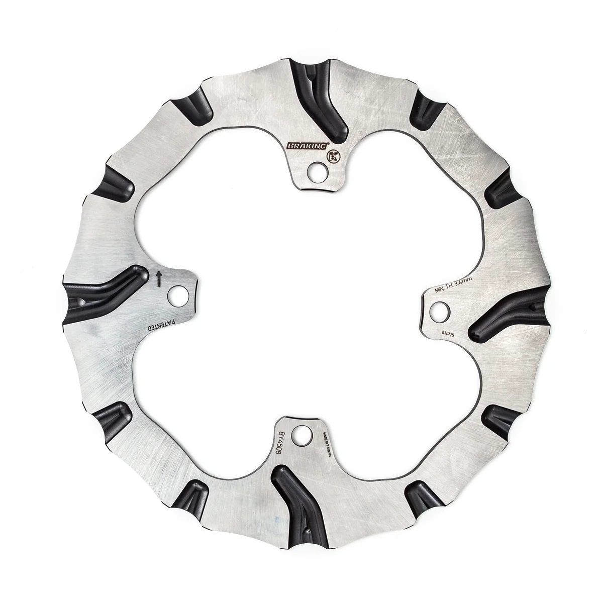 BRAKING - BY4508 - Batfly Rear Rotor