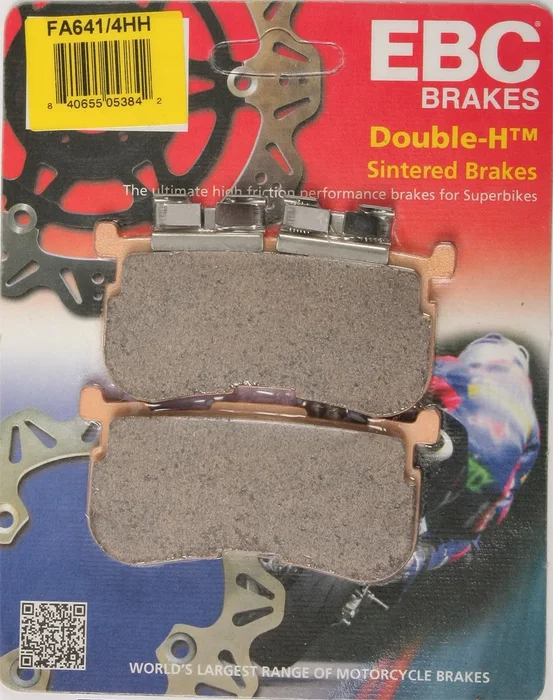 EBC FA641/4HH Hi-Performance Brake Pads for Enhanced Motorcycle Stopping Power