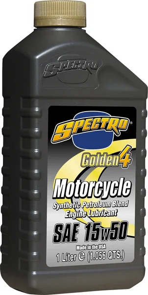 SPECTRO - 310273 - Golden Motorcycle Semi-Syn 4T Oil