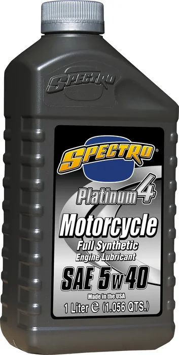 SPECTRO - 310285 - Platinum Motorcycle Full Syn 4T Oil