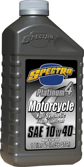 SPECTRO - 310281 - Platinum Motorcycle Full Syn 4T Oil