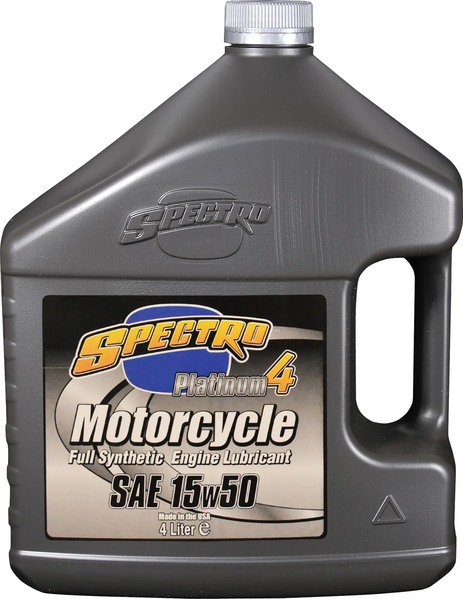 SPECTRO - 310353 - Platinum Motorcycle Full Syn 4T Oil
