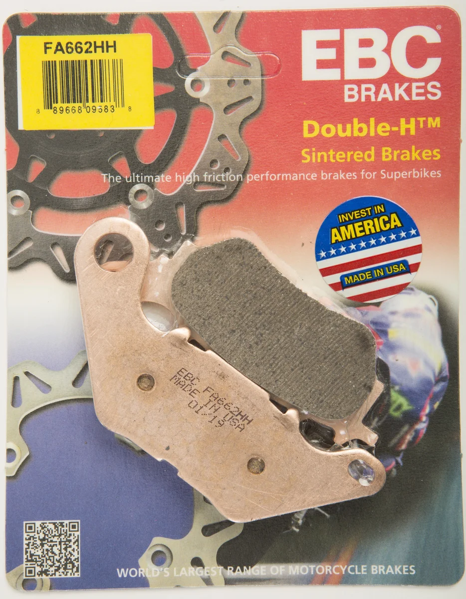 EBC FA662HH Double-H™ Sintered Brake Pads - High-Performance Street/Sport Brake Pads