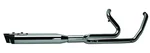 TBR - 005-46402-S - Comp-S Full Length 2-in-1 Touring Exhaust w/Ghost Pipe
