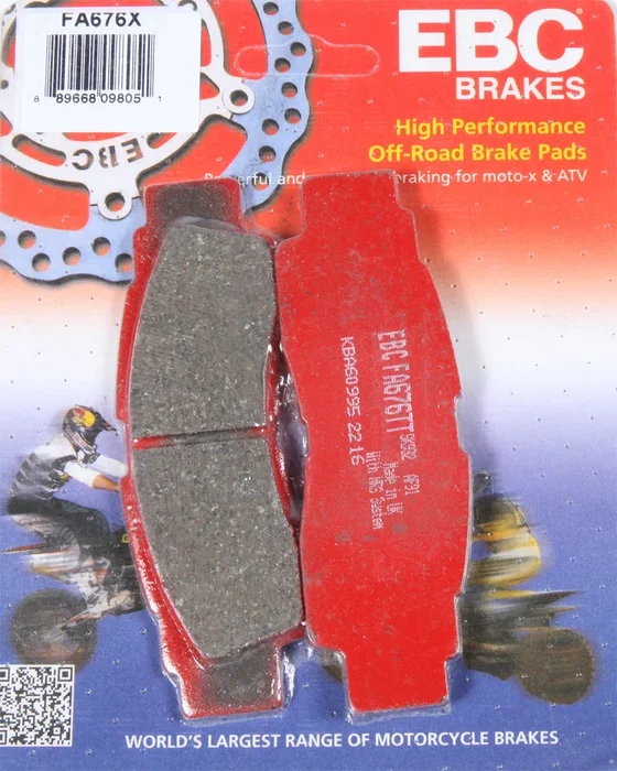 EBC FA676X Standard Brake Pads - High-Performance Motorcycle Brake Pads