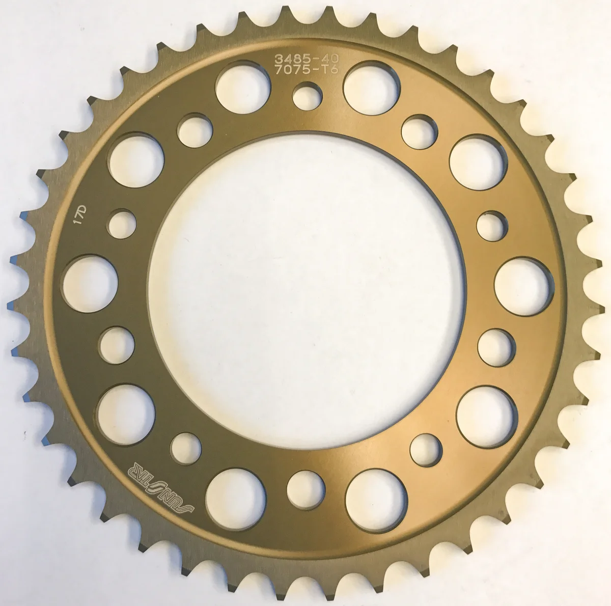 SUNSTAR - 5-348540 - Works Triplestar Rear Aluminum Sprocket