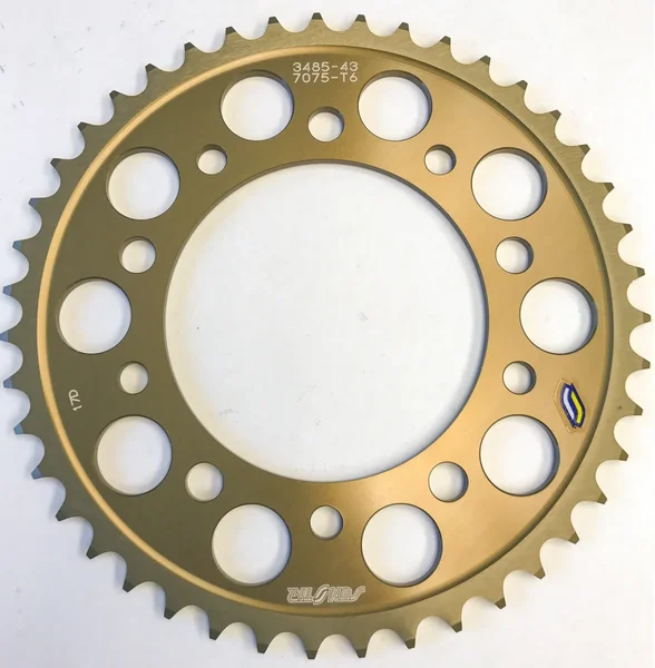 SUNSTAR - 5-348543 - Works Triplestar Rear Aluminum Sprocket