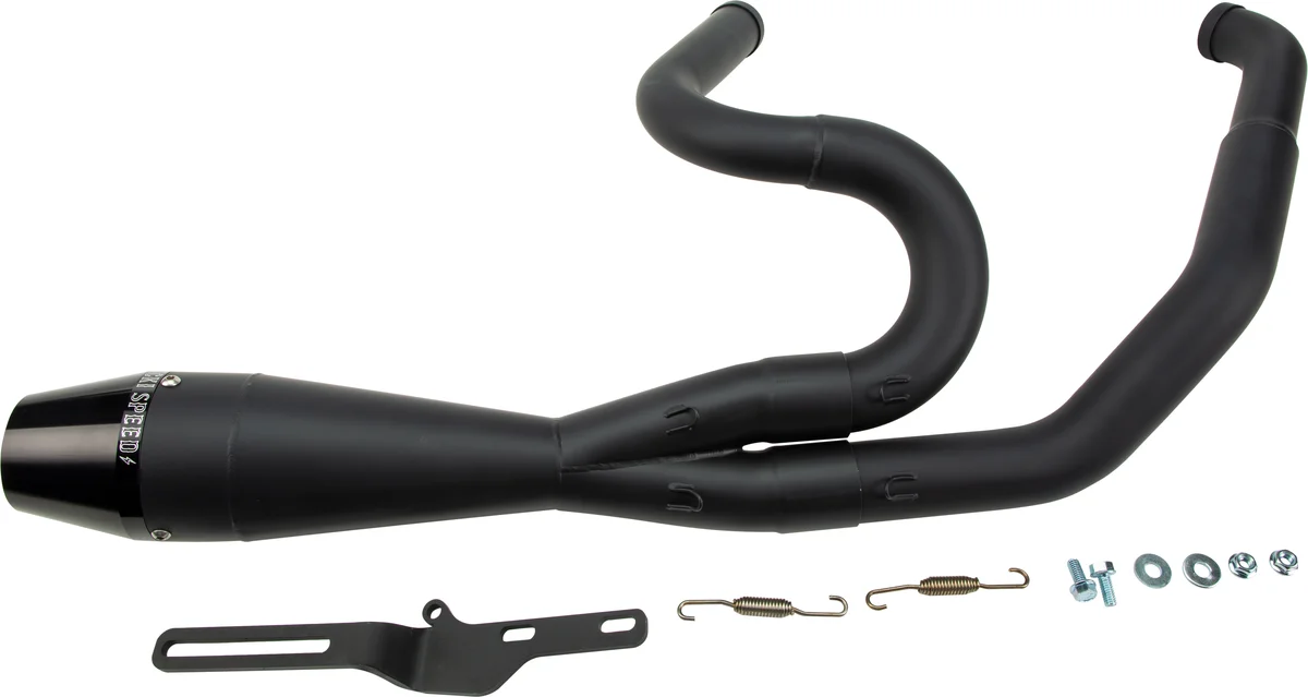 SAWICKI - 930-01209 - 2in1 Shorty Exhaust for Touring Models