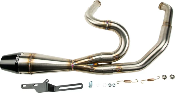 SAWICKI - 930-01210 - 2in1 Shorty Exhaust for Touring Models