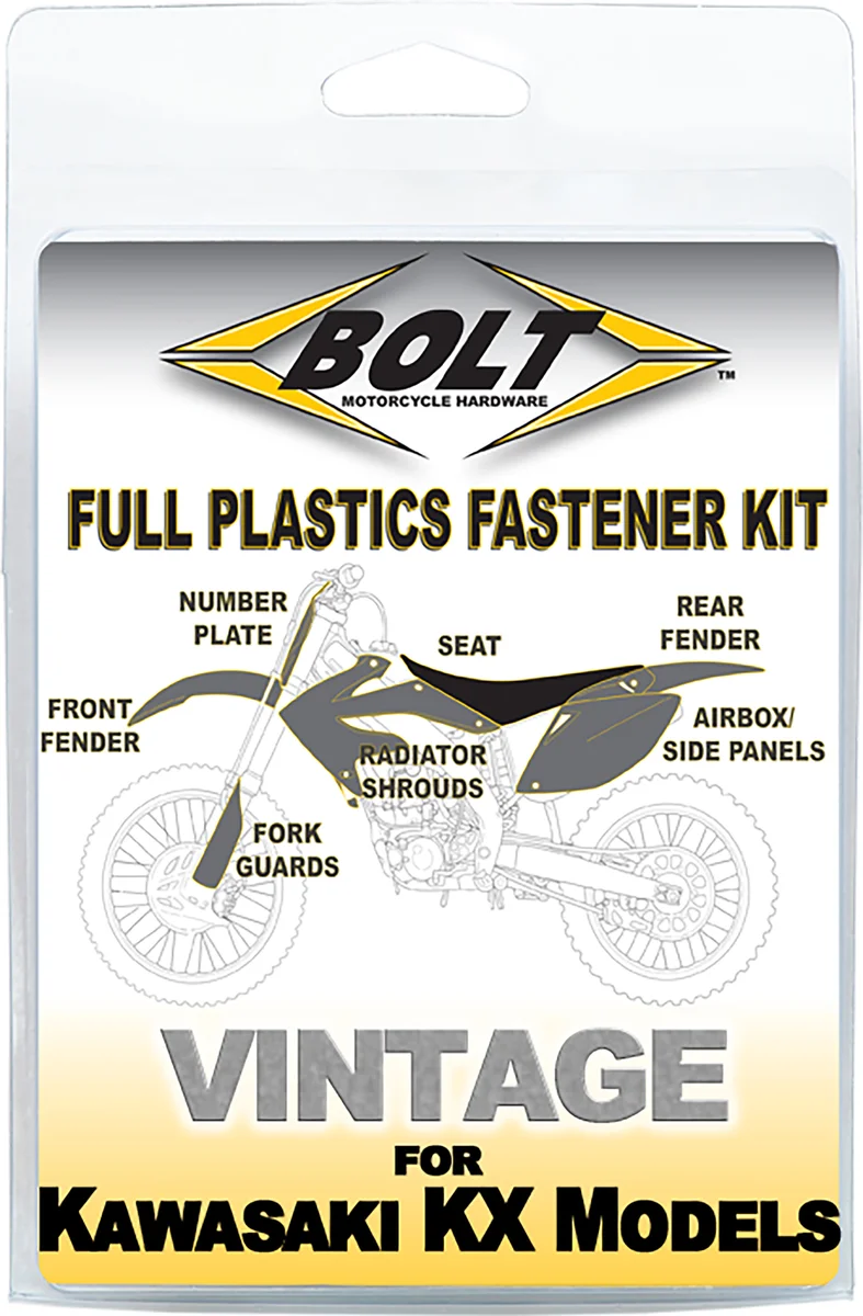 BOLT - KAW-9497104 - Full Body Work Fastener Kit