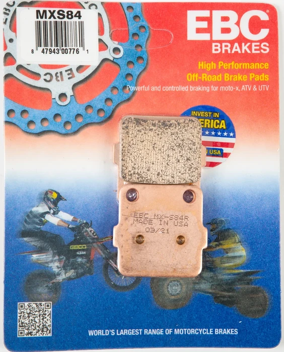 EBC MXS84 Standard Brake Pads - High-Performance Motorcycle Brake Pads