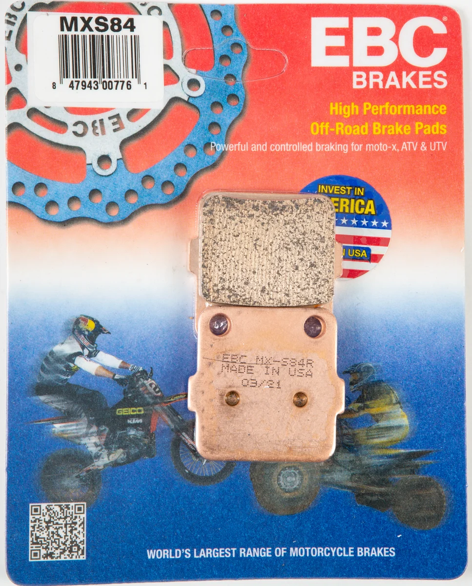 EBC MXS84 Standard Brake Pads - High-Performance Motorcycle Brake Pads