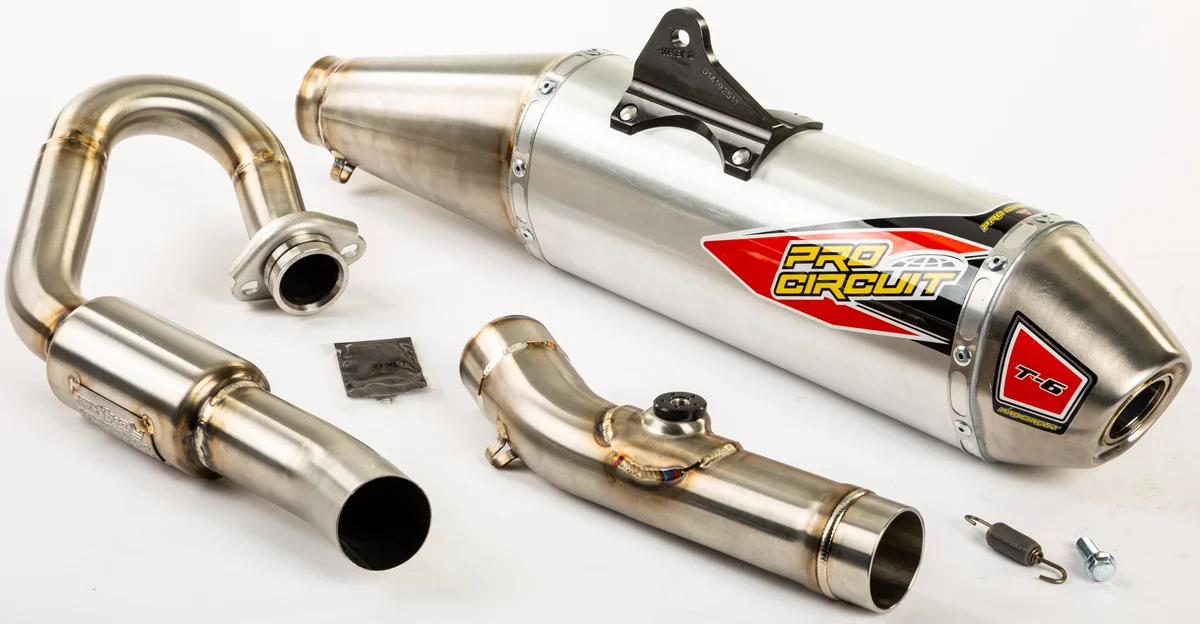 PRO CIRCUIT - 0141925G - T-6 Exhaust System