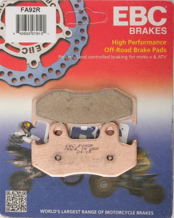 EBC FA92R Standard Brake Pads - High-Performance Motorcycle Brake Pads