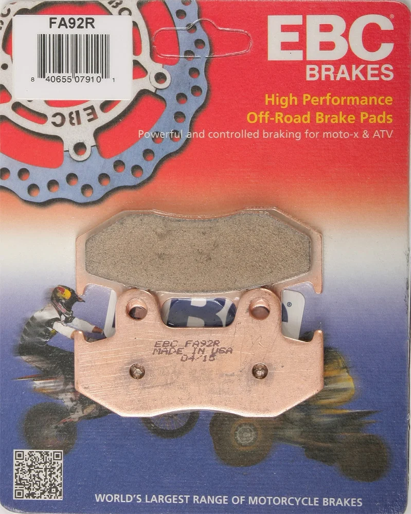 EBC FA92R Standard Brake Pads - High-Performance Motorcycle Brake Pads