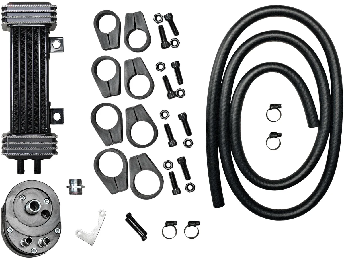 JAGG - 750-1700 - Deluxe Diamond Cut Oil Cooler Sytem