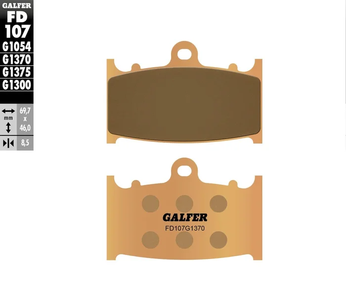 GALFER - FD107G1370 - HH Sintered Brake Pads