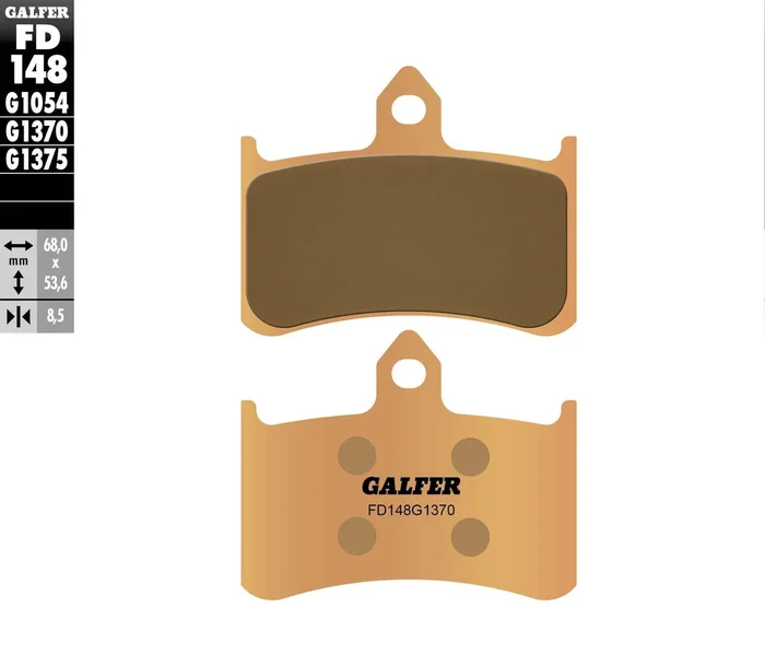 GALFER - FD148G1370 - HH Sintered Brake Pads