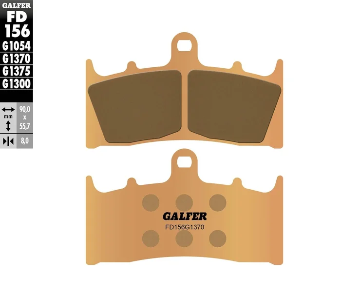 GALFER - FD156G1370 - HH Sintered Brake Pads