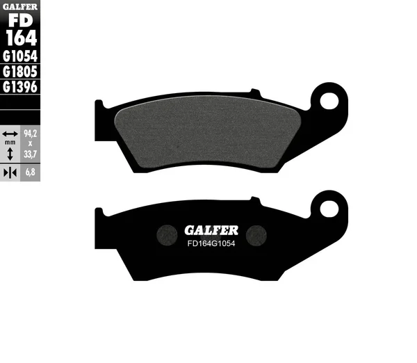GALFER - FD164G1054 - G-Semi-Metallic Brake Pads