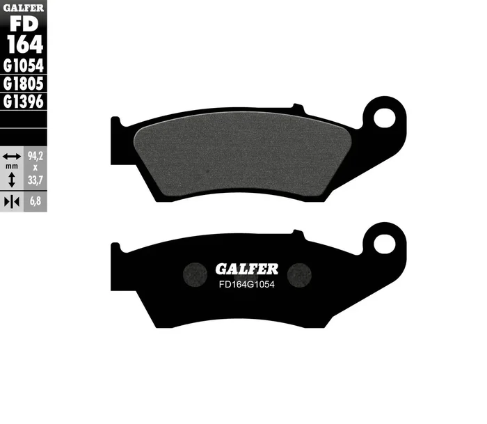 GALFER - FD164G1054 - G-Semi-Metallic Brake Pads
