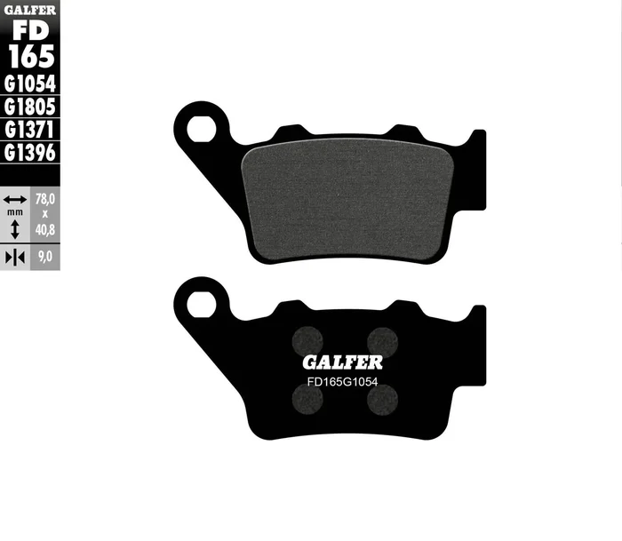 GALFER - FD165G1054 - G-Semi-Metallic Brake Pads
