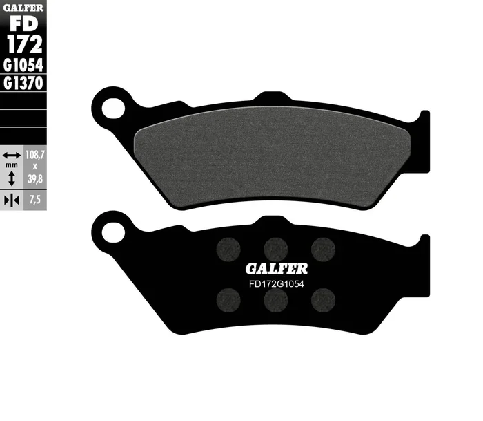 GALFER - FD172G1054 - G-Semi-Metallic Brake Pads