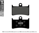GALFER - FD178G1054 - G-Semi-Metallic Brake Pads