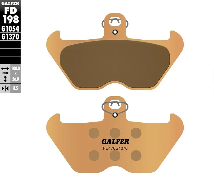 GALFER - FD198G1370 - HH Sintered Brake Pads