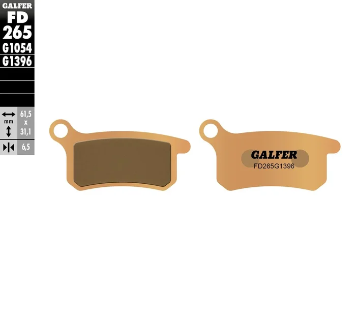 GALFER - FD265G1396 - HH Sintered Brake Pads